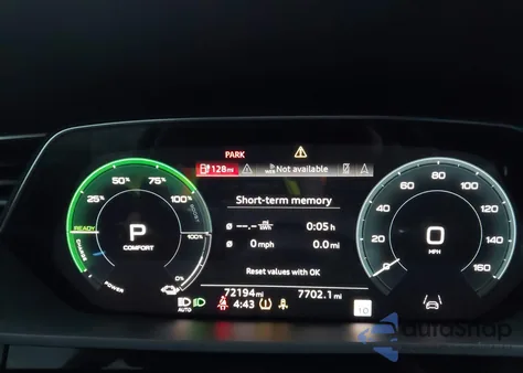 2021 Audi E-Tron Sportback Prestige Quattro from USA, damaged, VIN WA13AAGE9MB026697